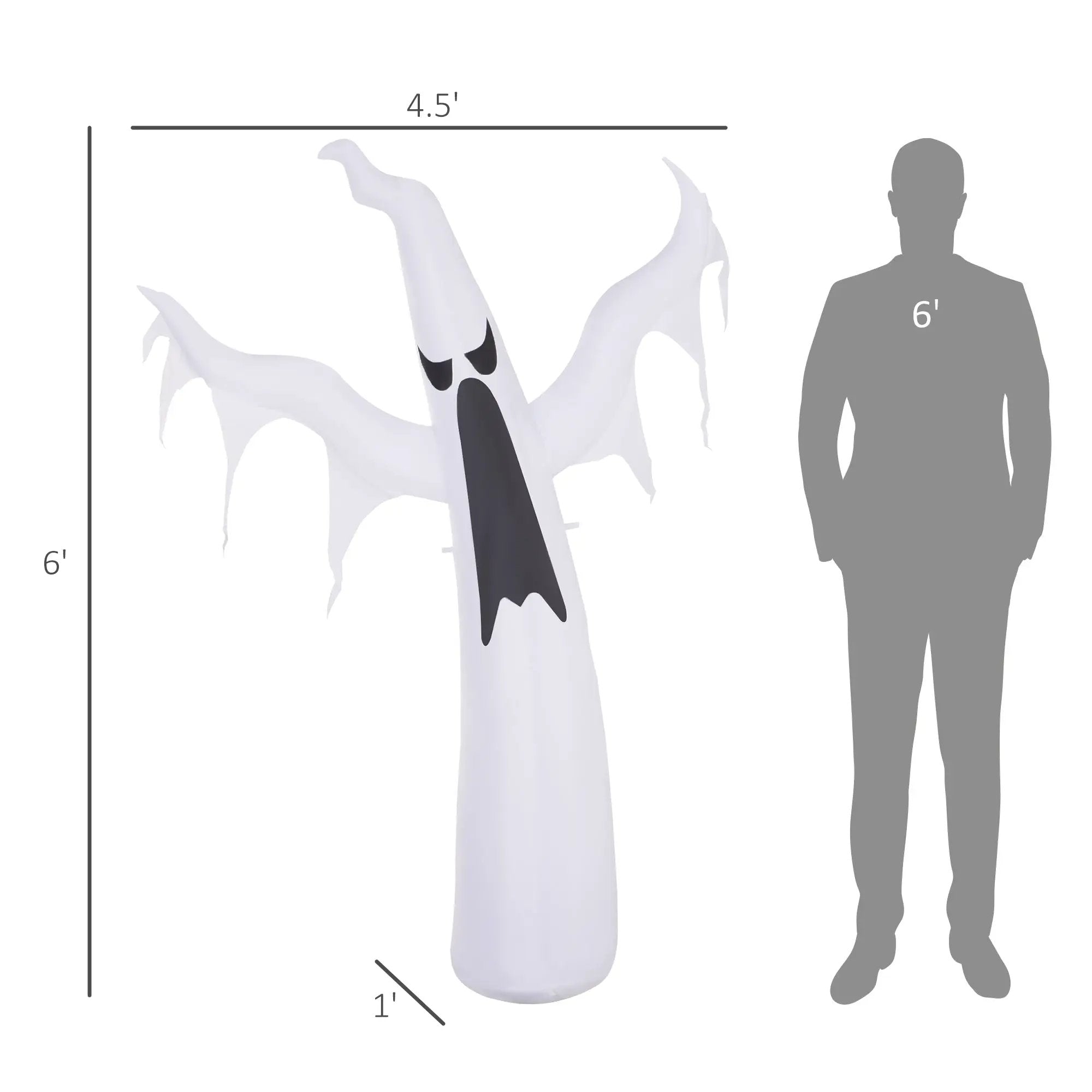 Halloween Inflatables Outdoor Decorations by HouseOfZazla