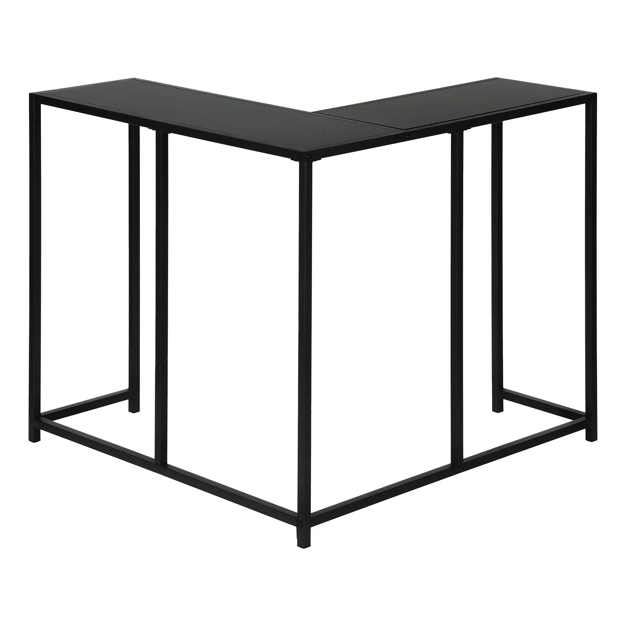 Corner Accent Console Table For Entryway, Contemporary & Modern - Black by Unique Piece Furniture