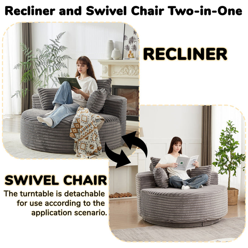 Single Sofa, Sleeper Chair For Living Room by HouseOfZazla