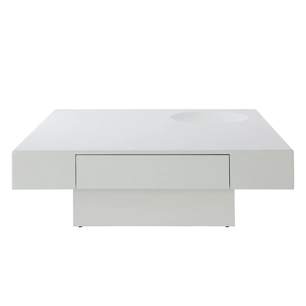Khaim - Coffee Table - White High Gloss by Unique Piece Furniture