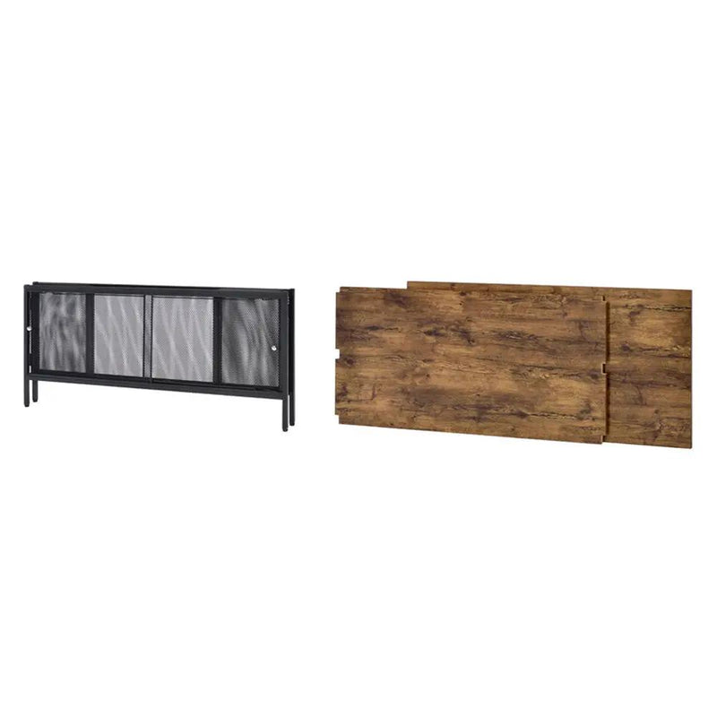 Winam - Coffee Table - Antique Oak & Black by Unique Piece Furniture