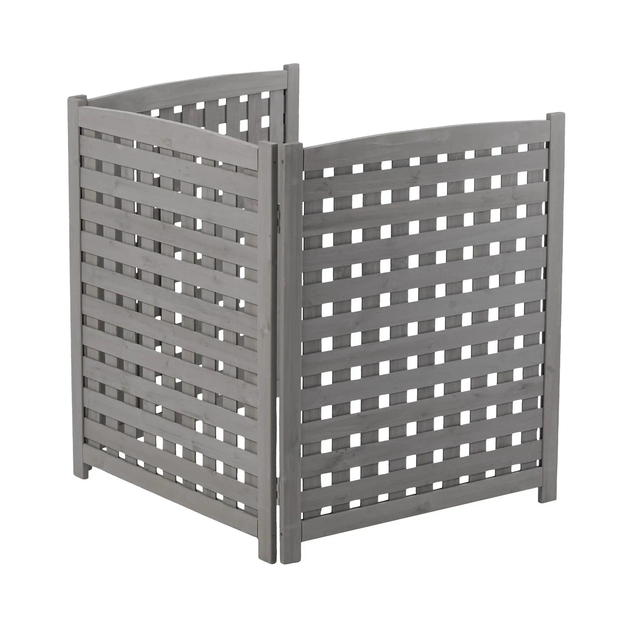 3 Panel Outdoor Air Conditioner Fence Screen by HouseOfZazla