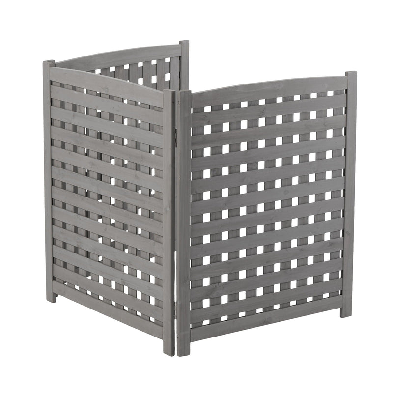 3 Panel Outdoor Air Conditioner Fence Screen by HouseOfZazla
