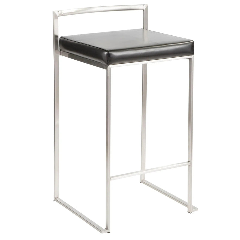 Fuji - Contemporary, Stackable Elegant Counter Stool (Set of 2) by Unique Piece Furniture