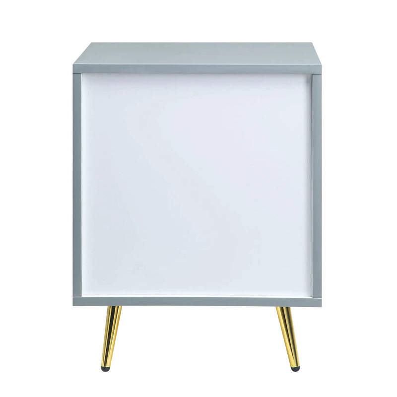 Gaines - High Gloss Nightstand by Unique Piece Furniture