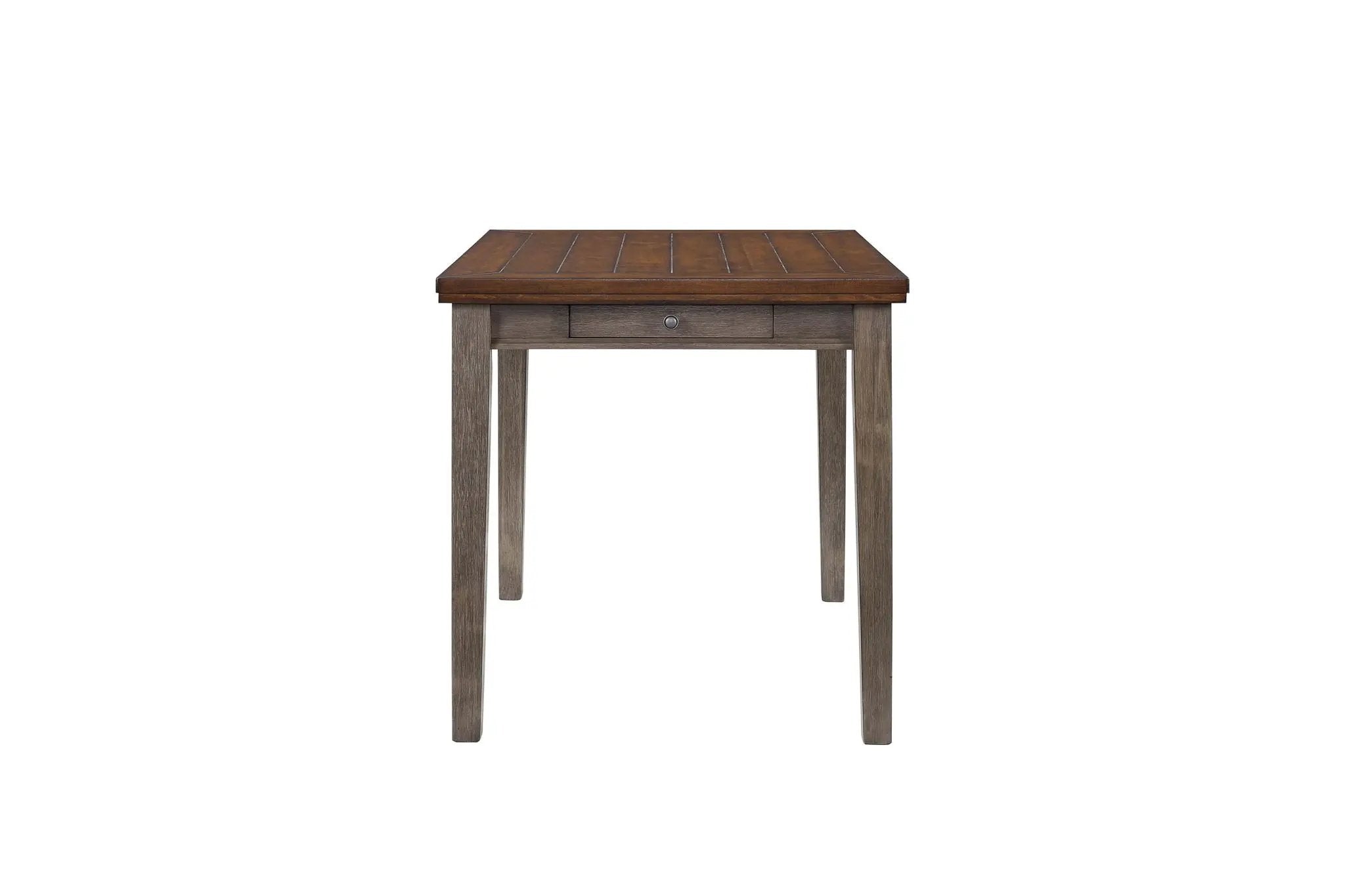Counter Height 2 Tone 4 Drawer Dining Table - Gray by Unique Piece Furniture