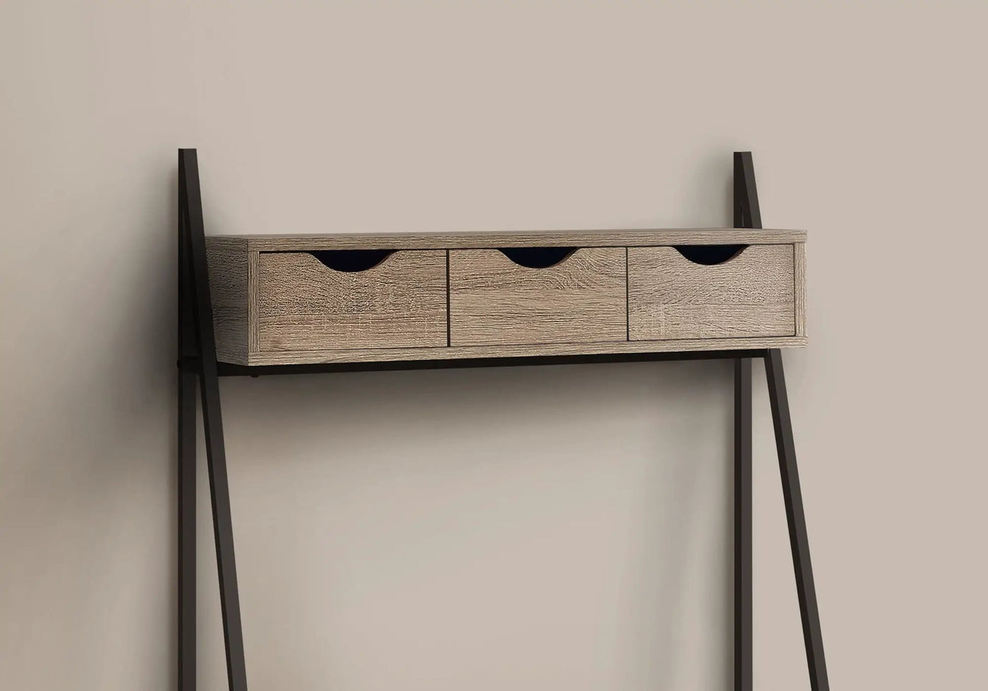 Computer Desk For Home Office, Laptop, Leaning, Storage Drawers, Contemporary & Modern by Unique Piece Furniture