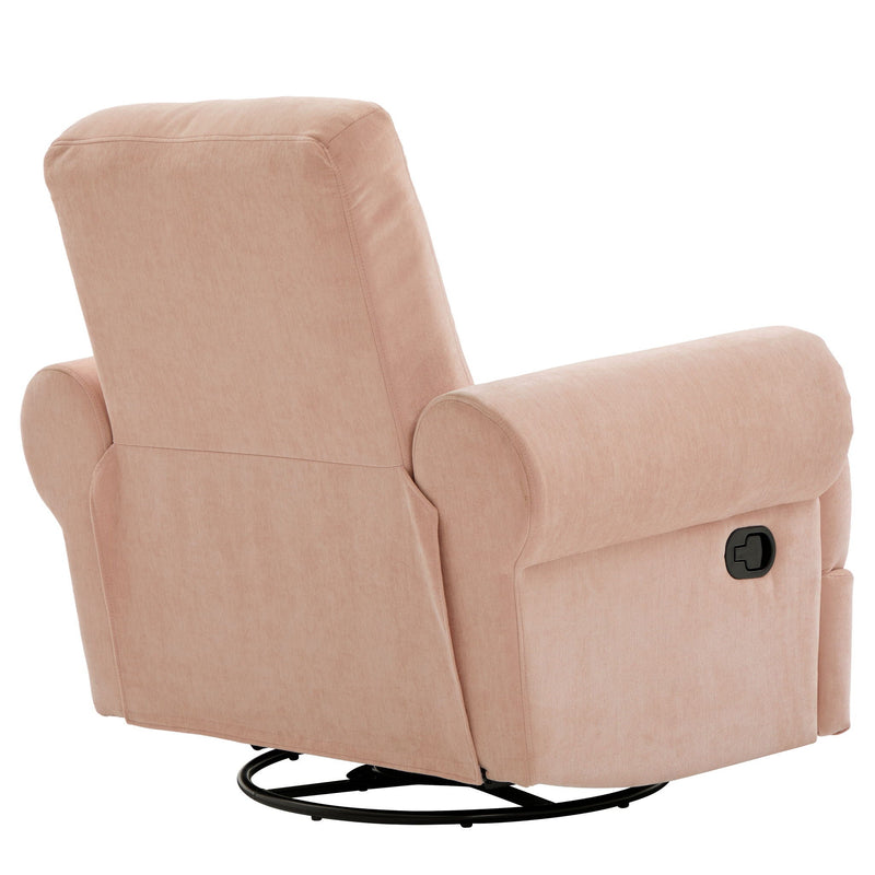 Manual Swivel Recliner Rocker Chair With Adjustable Backrest by HouseOfZazla