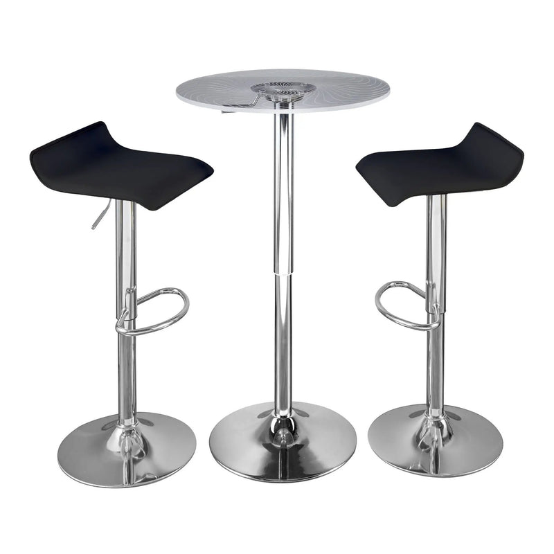 Spyra Ale - 3 Piece Contemporary Adjustable Bar With Up Set by HouseOfZazla