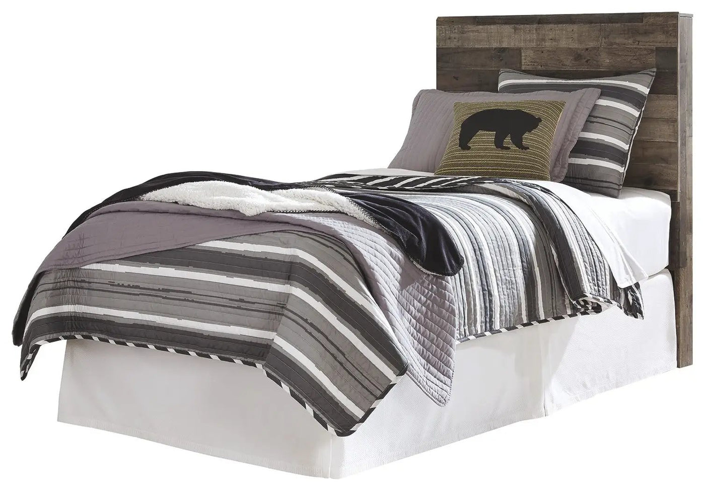 Derekson - Headboard With Bed Frame by Unique Piece Furniture