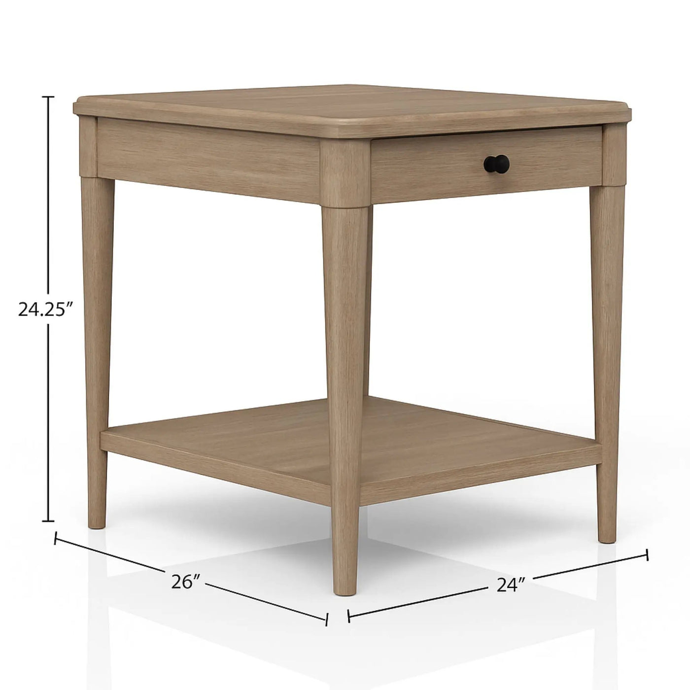 End Table With Storage Drawer by HouseOfZazla