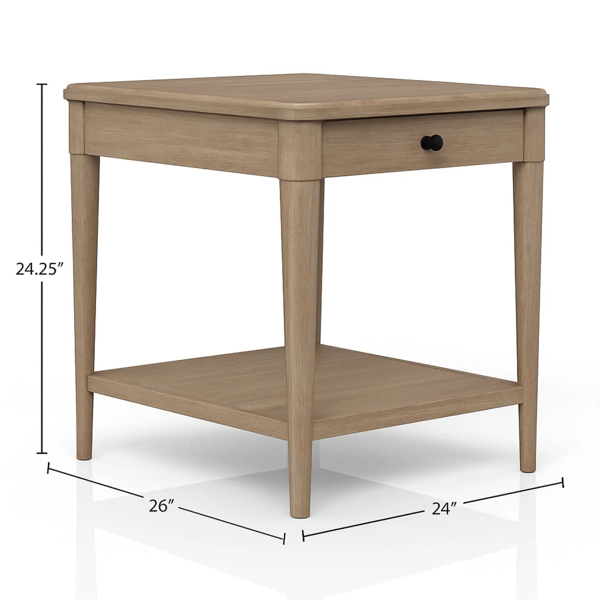 End Table With Storage Drawer by Unique Piece Furniture