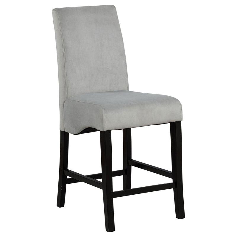 Upholstered Counter Stools (Set of 2) - Gray by HouseOfZazla