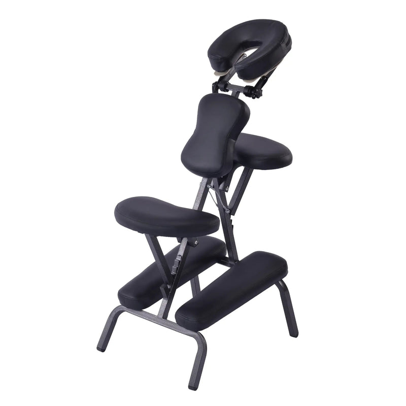 Portable Massage Chair for Tattoo and Spa with Adjustable Face Cradle and Carrying Bag by HouseOfZazla