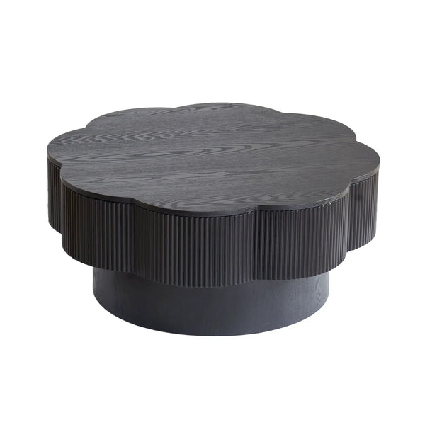 Modern Plum Blossom Shaped Coffee Table With Storage
