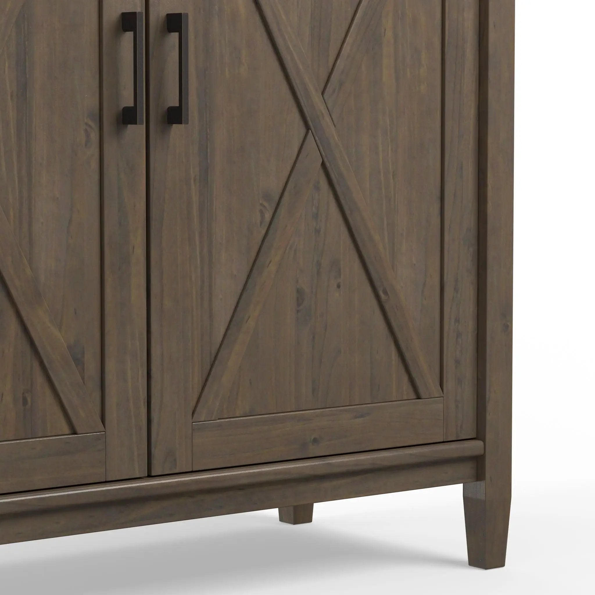 Ela - Medium Storage Cabinet - Smoky Brown by HouseOfZazla