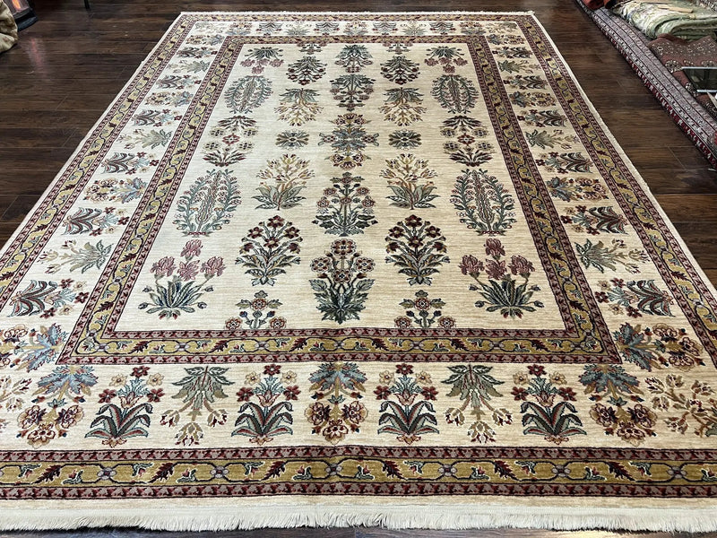 Karastan Rug 8.8 x 12, Ashara Amritsar #549, Oatmeal Color, Wool Pile Karastan Carpet, Discontinued Karastan Area Rug, Decorative by Jewel Rugs