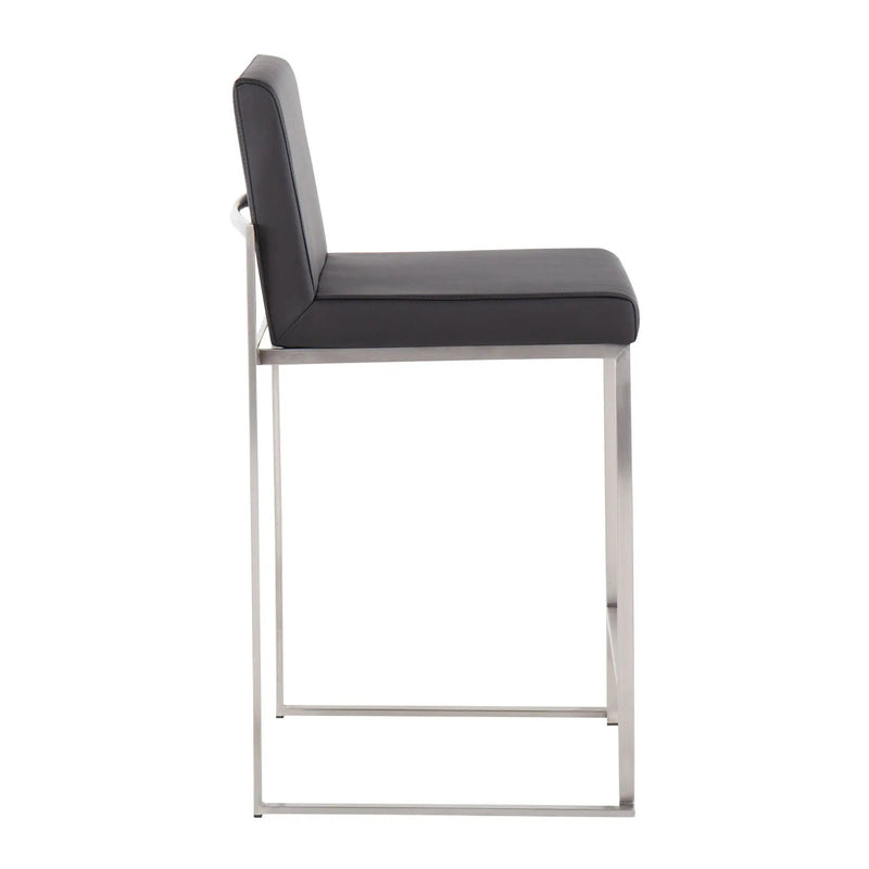 Fuji - Contemporary High Back Counter Stool, Functional Design by HouseOfZazla