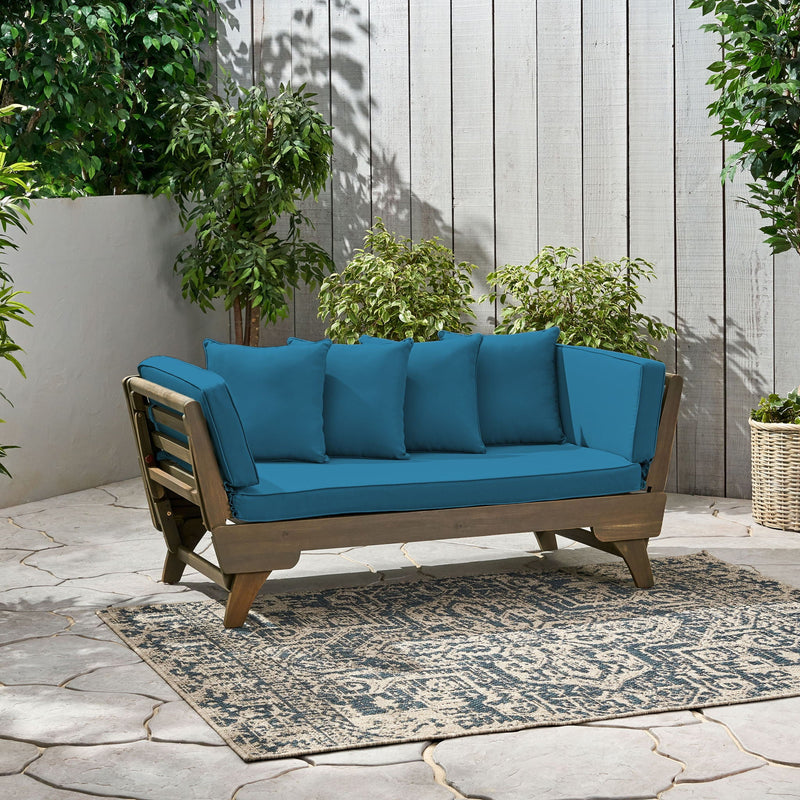 Ottavio Convertible Sofa Daybed With Water Resistant Cushions by HouseOfZazla