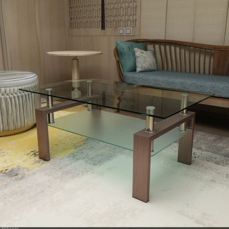 Rectangle Coffee Table, Modern Side Center Tables For Furniture by HouseOfZazla