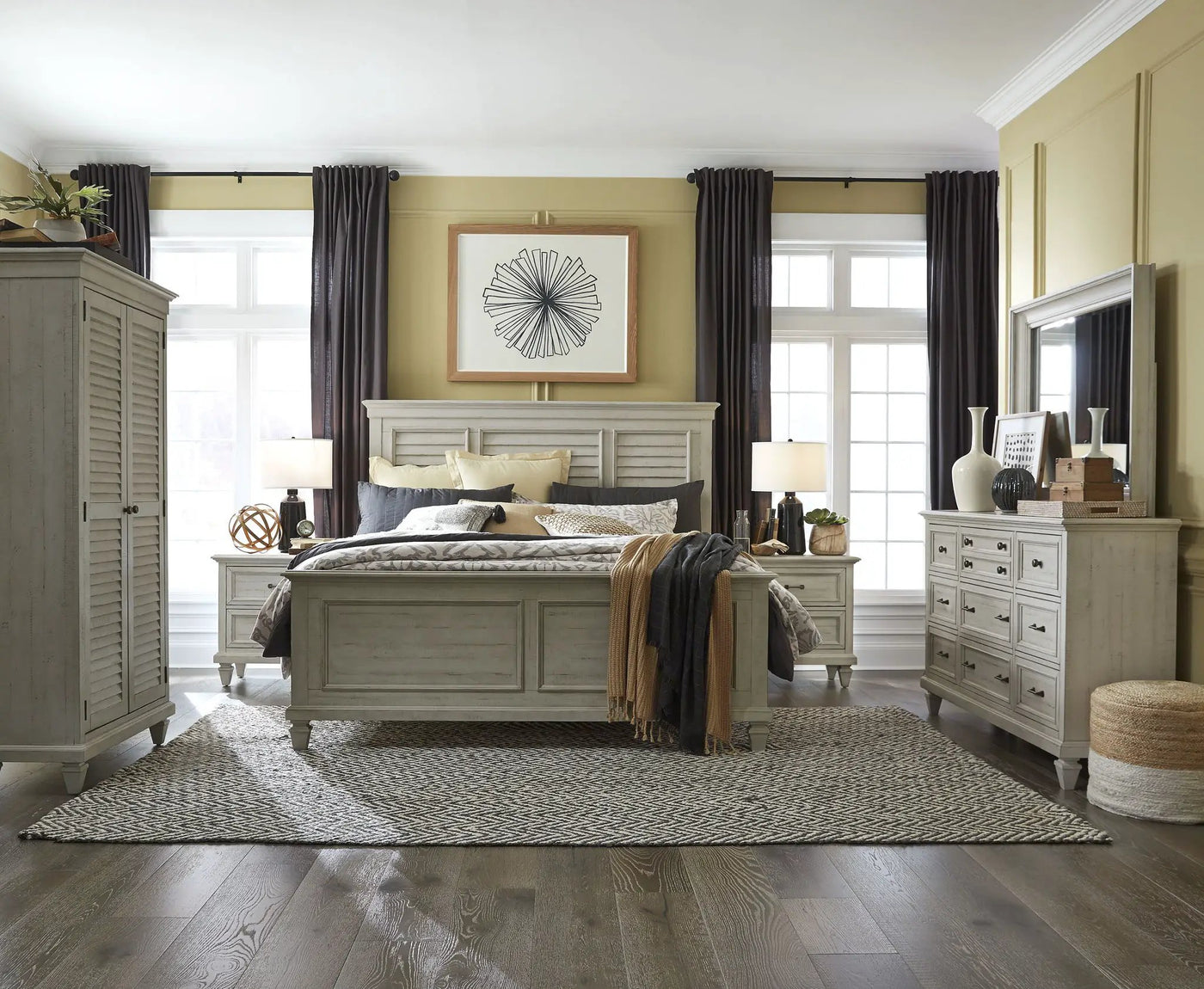 Newport - Shutter Panel Bed by Unique Piece Furniture