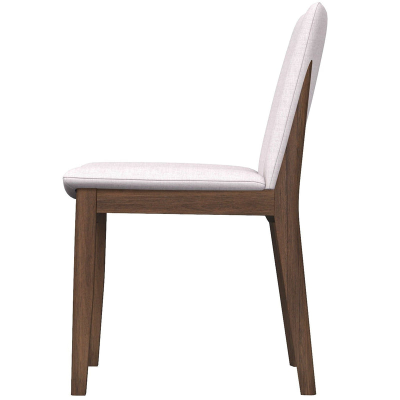 Laura - Mid-Century Modern Solid Wood Dining Chair (Set of 2) by HouseOfZazla