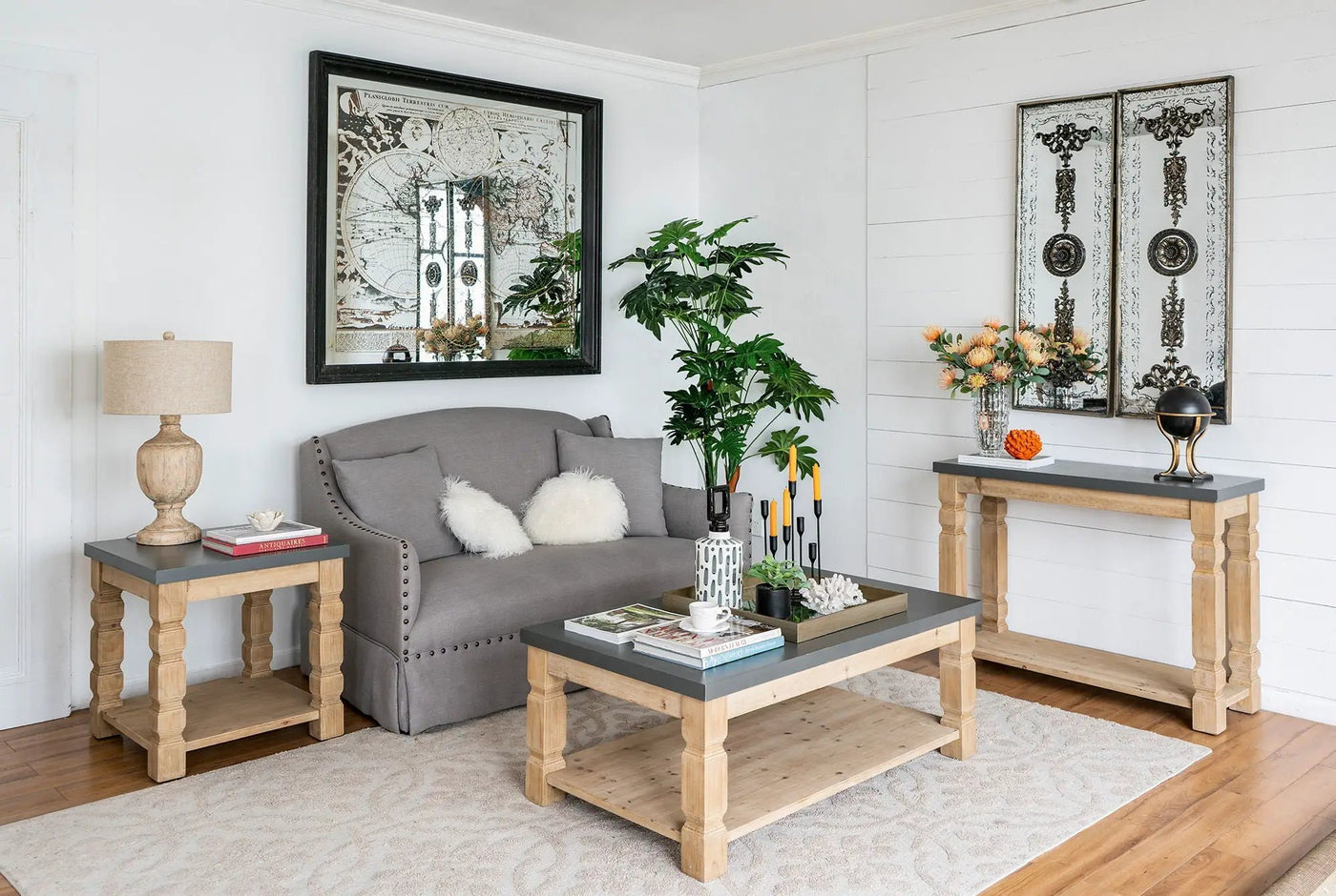 Rustic And Modern Console Table by Unique Piece Furniture