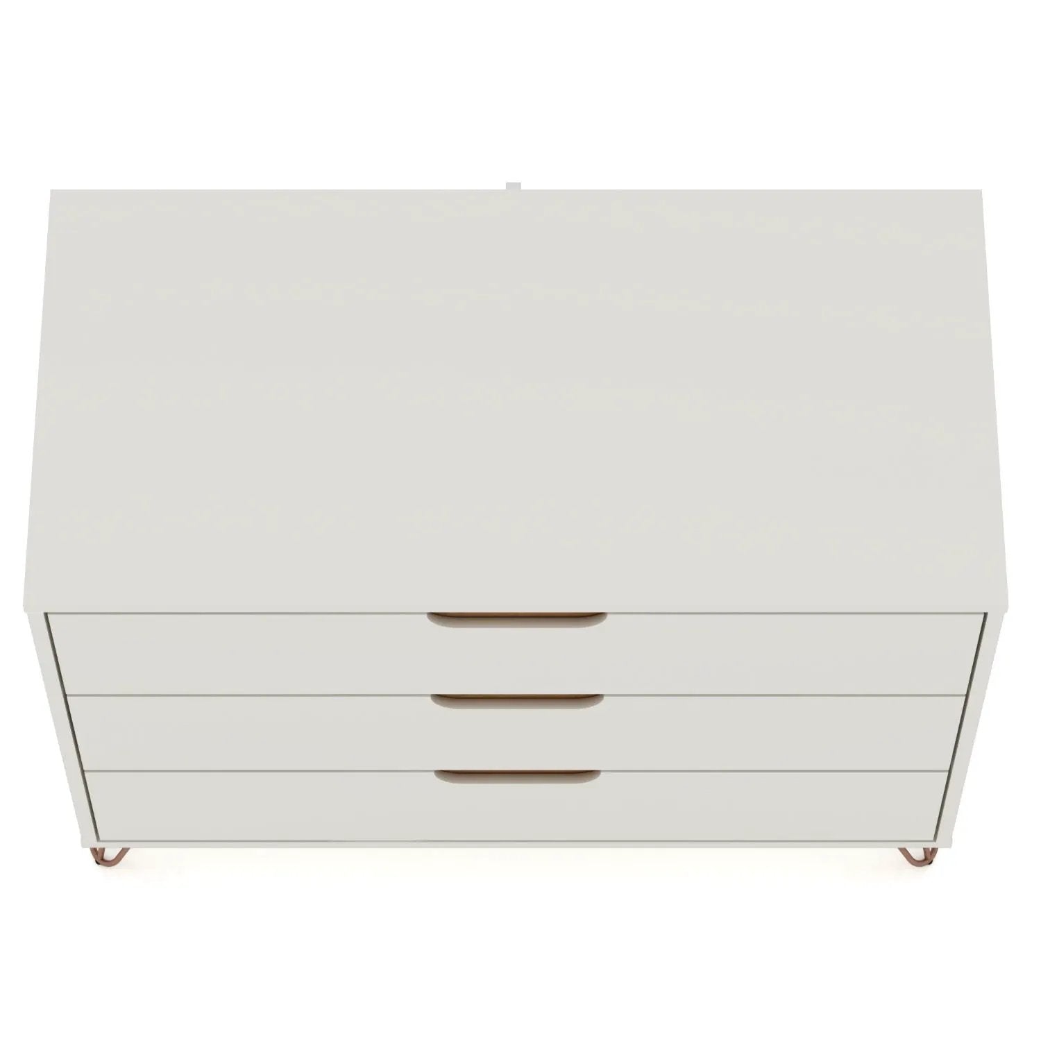 Rockefeller - 3 Drawer Dresser - Off White by HouseOfZazla