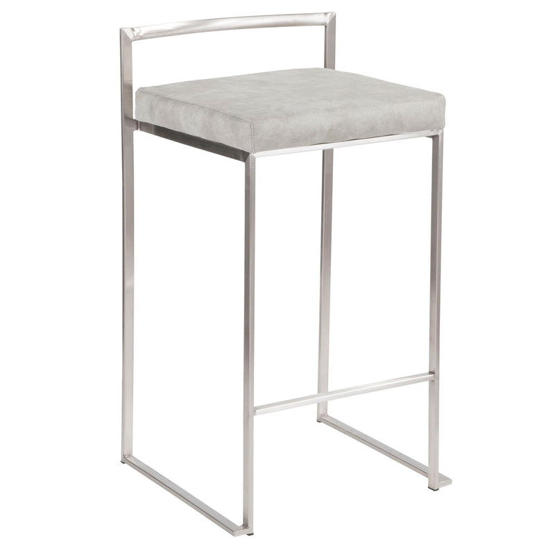Fuji - Contemporary Elegant Stackable Counter Stool Set by HouseOfZazla