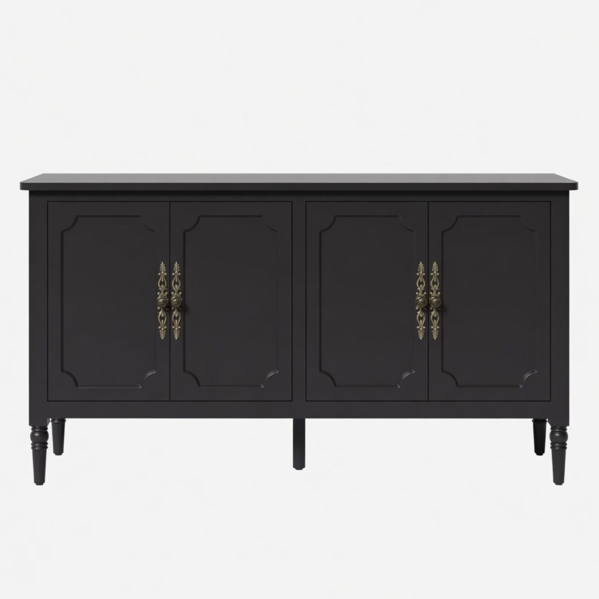 Vintage Buffet Cabinet With Adjustable Shelves by HouseOfZazla