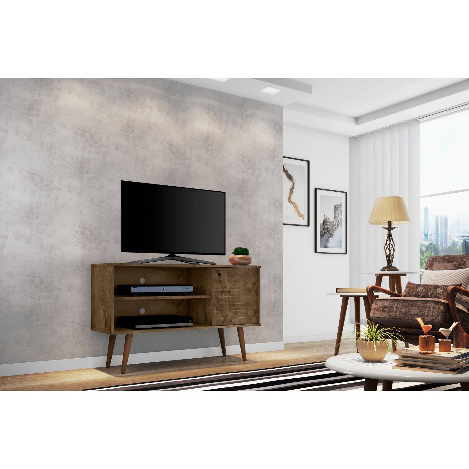 Liberty - TV Stand With Concealed Storage by HouseOfZazla