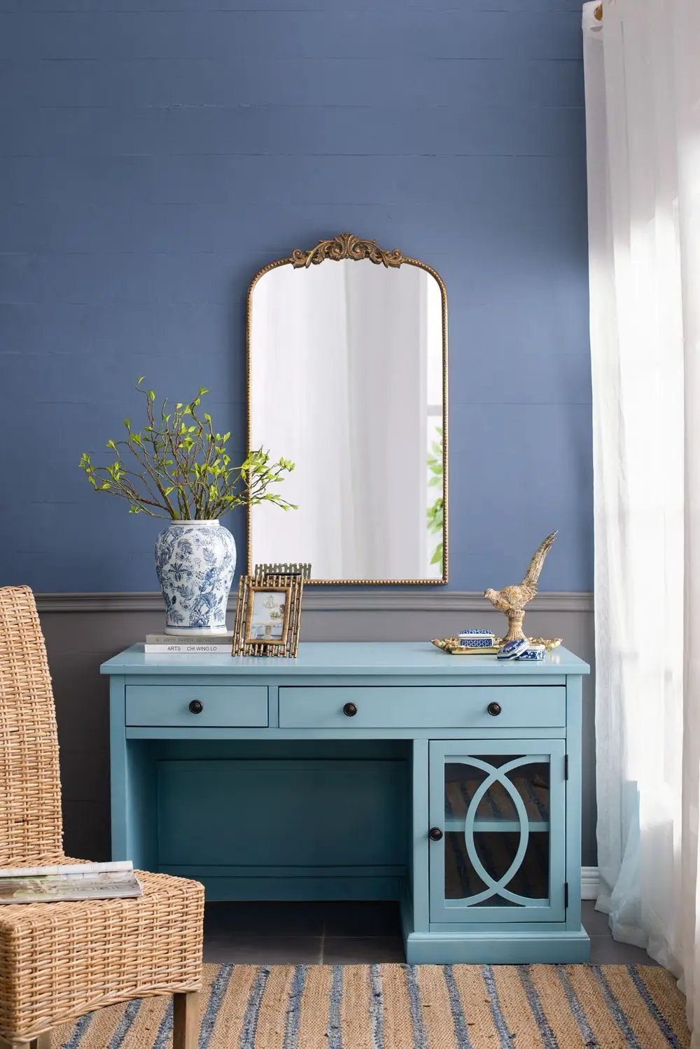 Natural Desk Stylish Design by HouseOfZazla