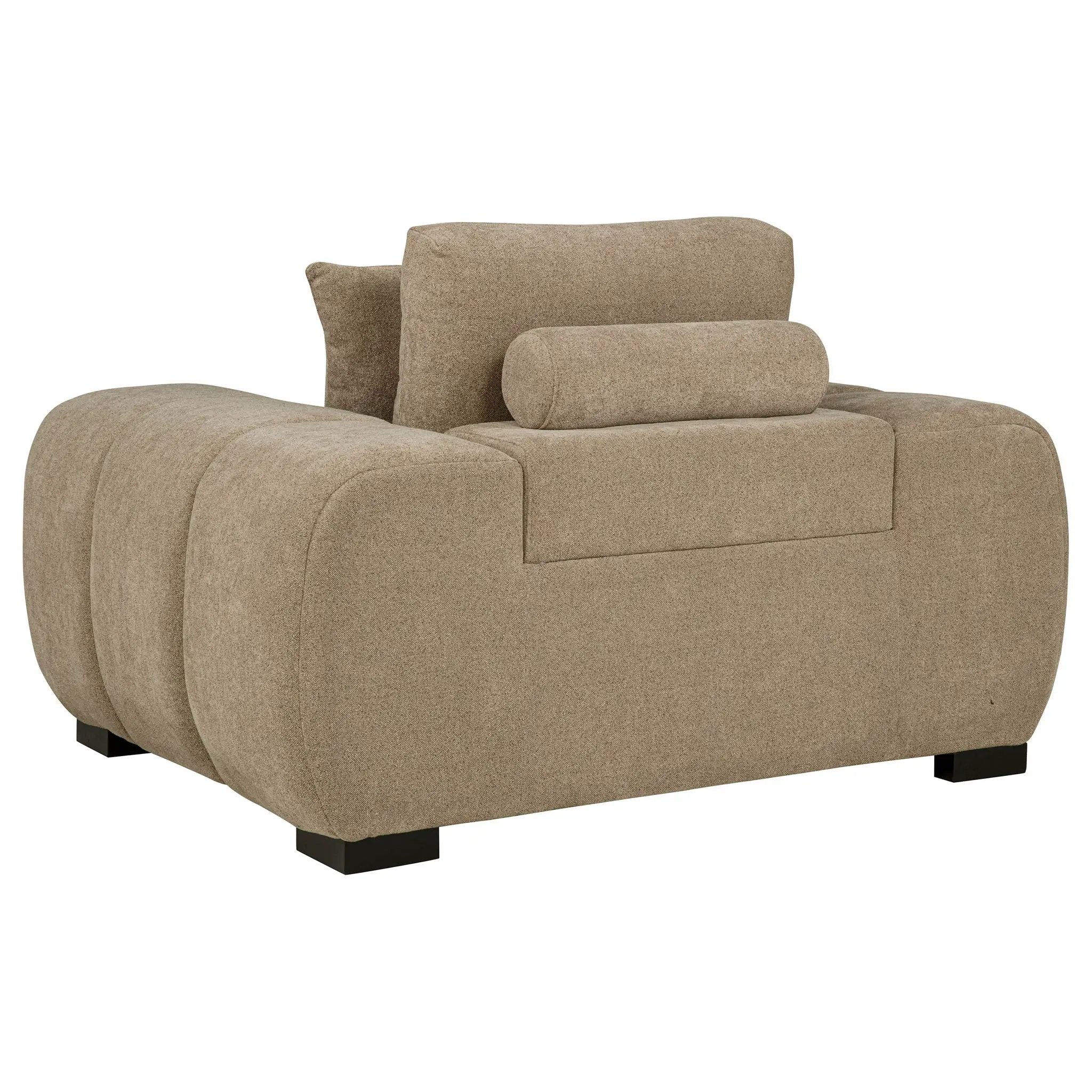 Octavia Upholstered Track Arm Accent Chair Camel by Unique Piece Furniture