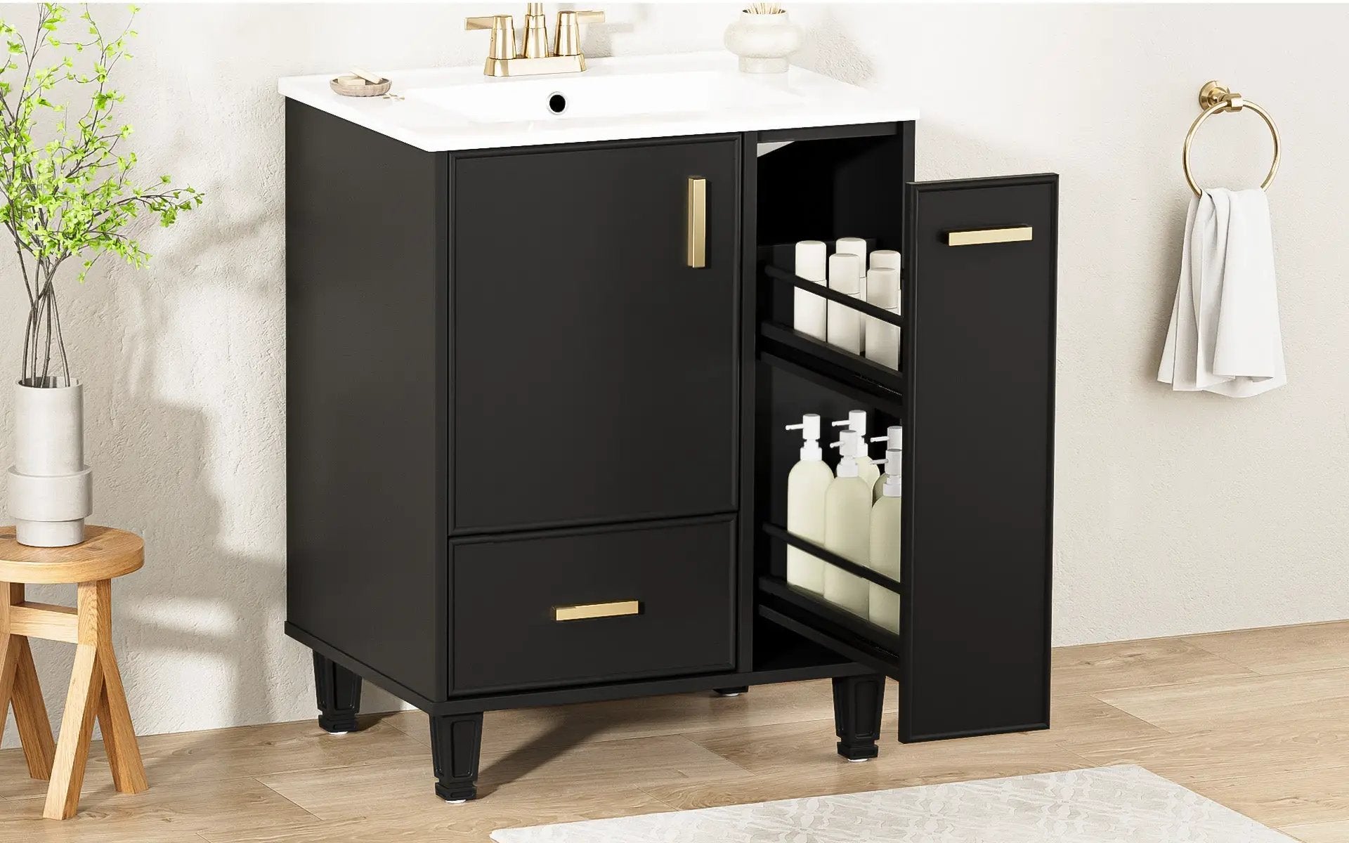 24" Bathroom Vanity with Sink by HouseOfZazla