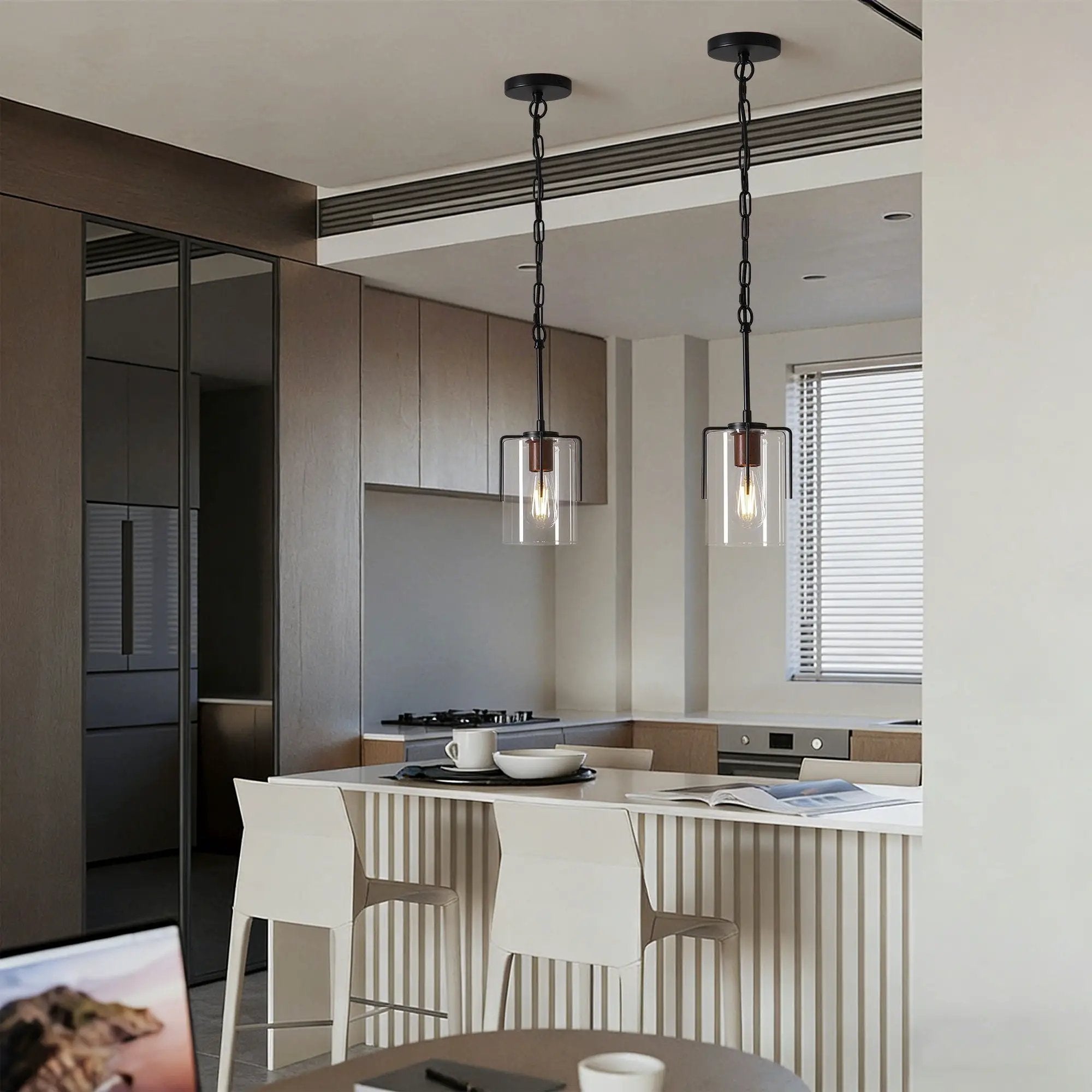 Adjustable Pendant Lighting by Unique Piece Furniture