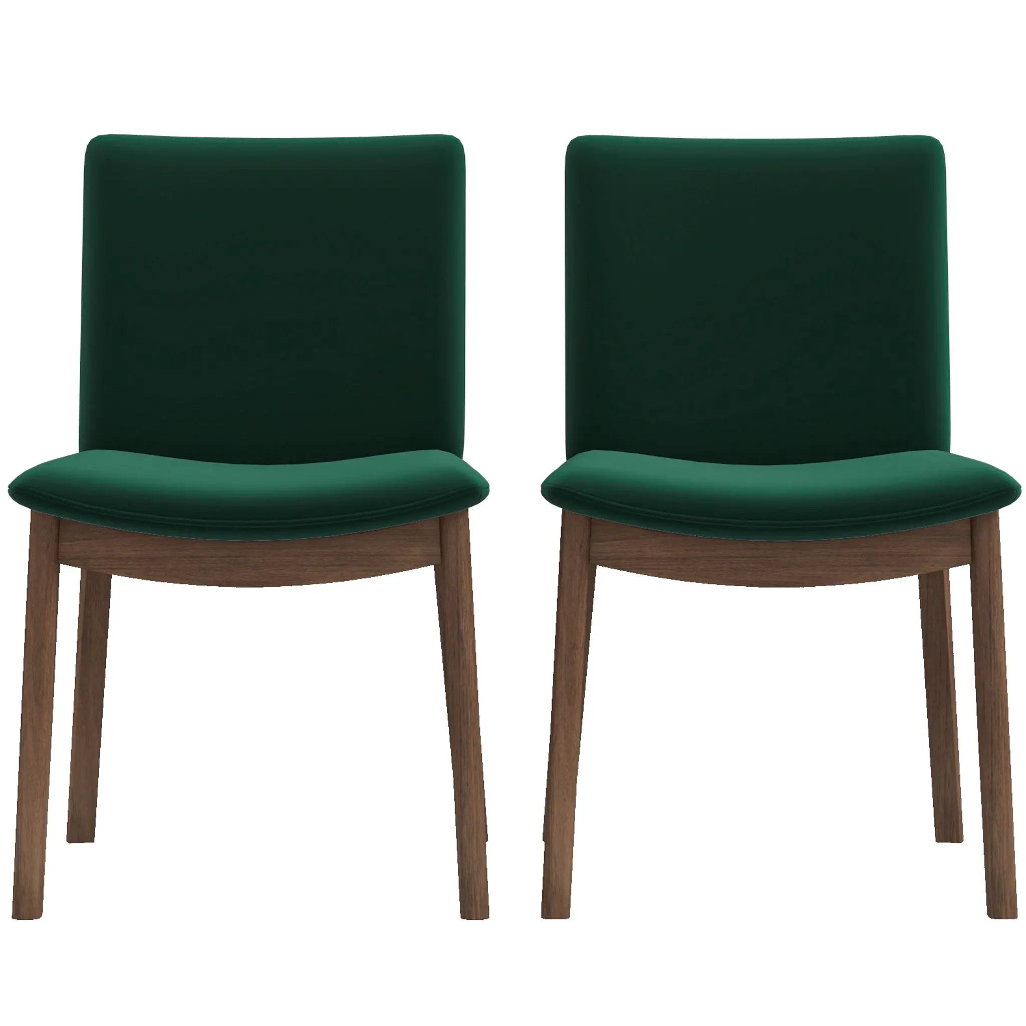 Laura - Mid-Century Modern Solid Wood Dining Chair (Set of 2) by Unique Piece Furniture