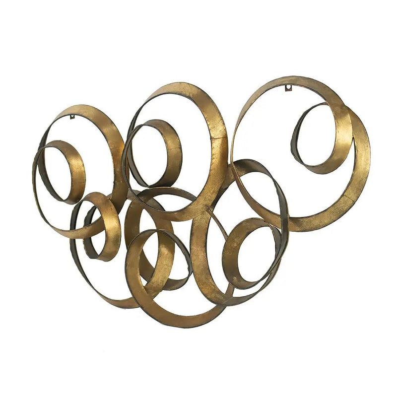 SerethaLeaf Wall Decor - Gold by HouseOfZazla
