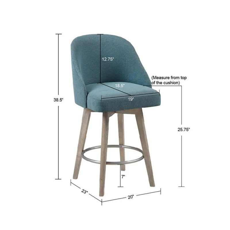 Pearce - Bar Stool With Swivel Seat by Unique Piece Furniture
