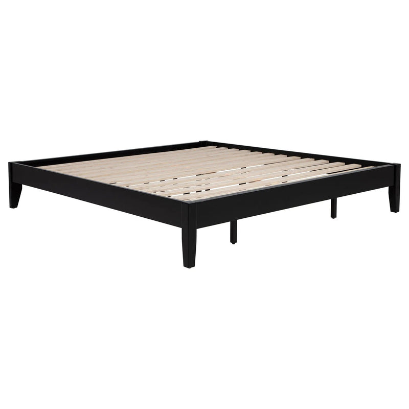 Hounslow California King Universal Platform Bed Black by Unique Piece Furniture