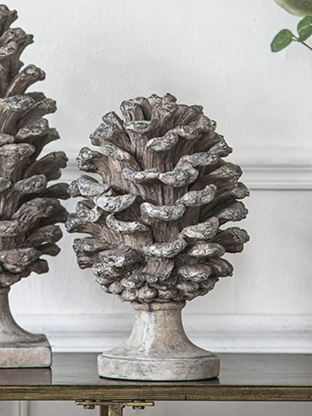 D7x10.5" Table Decor, Pinecone by HouseOfZazla
