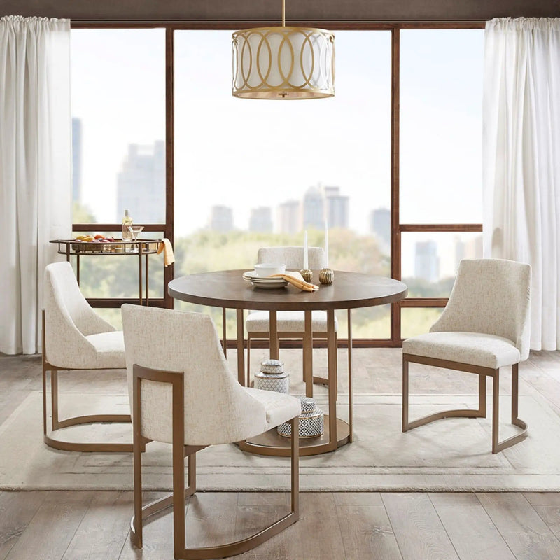 Contemporary Modern Accent Dining Chairs (Set of 2) by HouseOfZazla