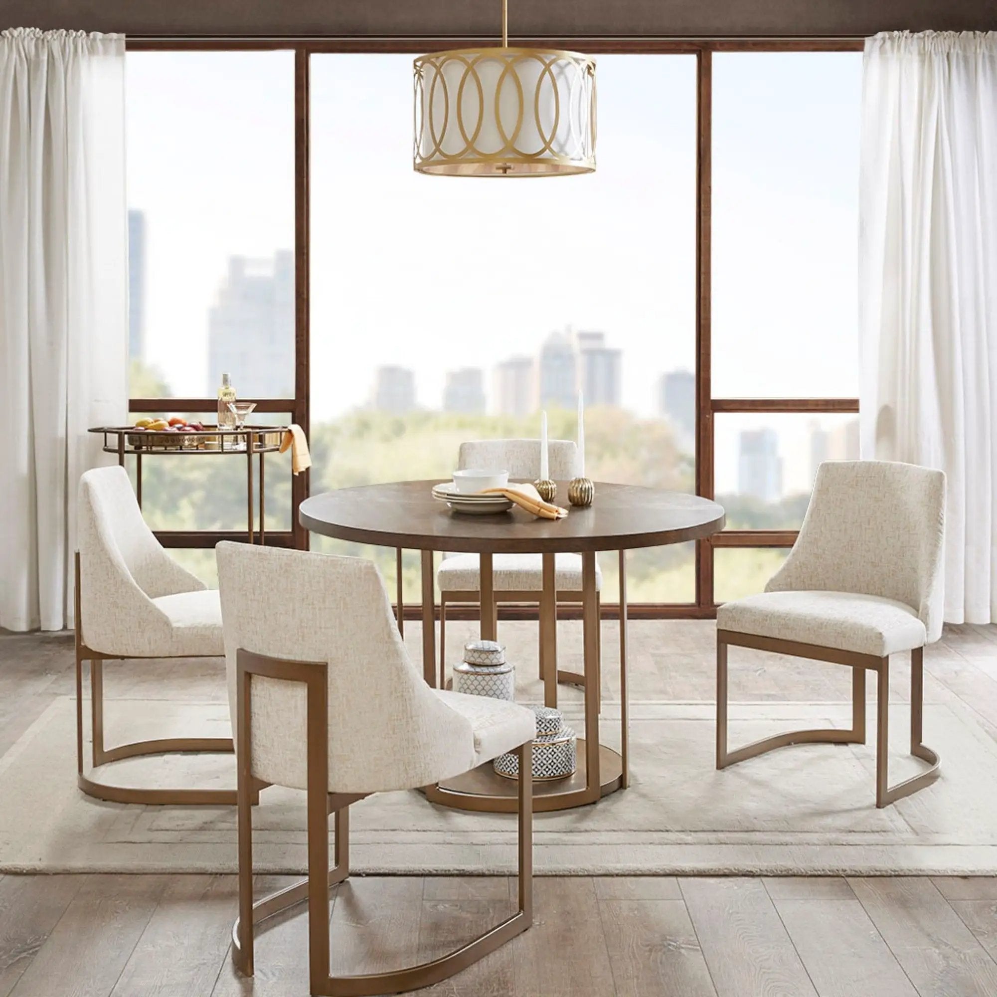 Contemporary Modern Accent Dining Chairs (Set of 2) by Unique Piece Furniture