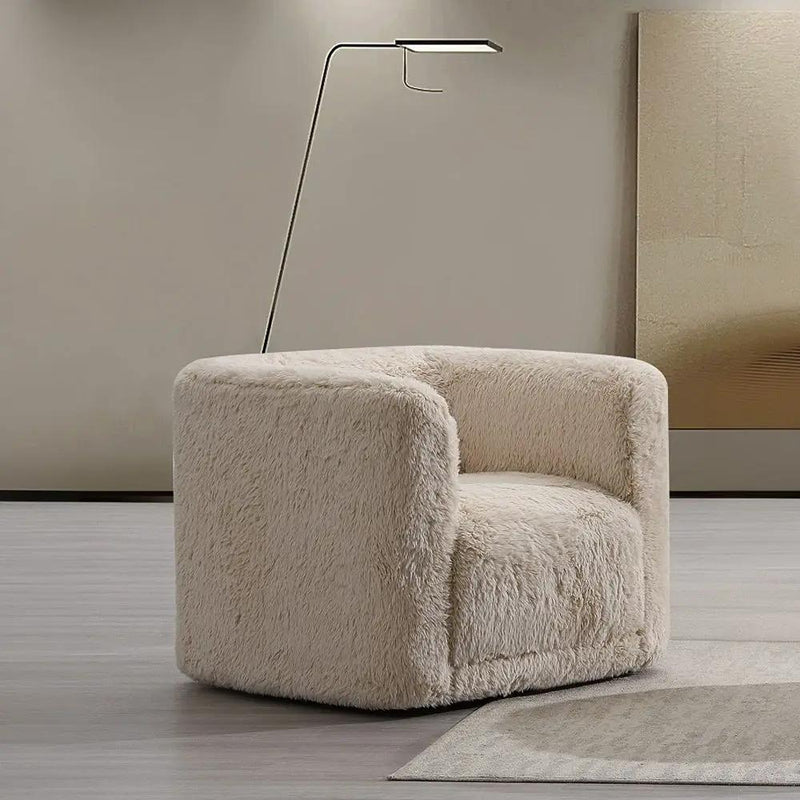 Upendo - Chair With Swivel - Beige Linen by Unique Piece Furniture