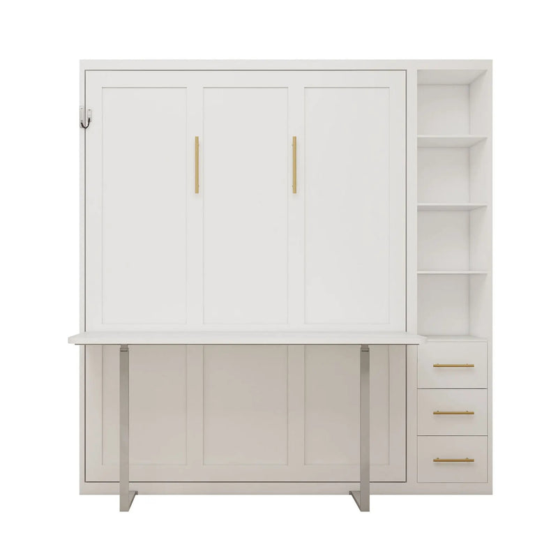 Folding Vertical Murphy Wall Bed by HouseOfZazla