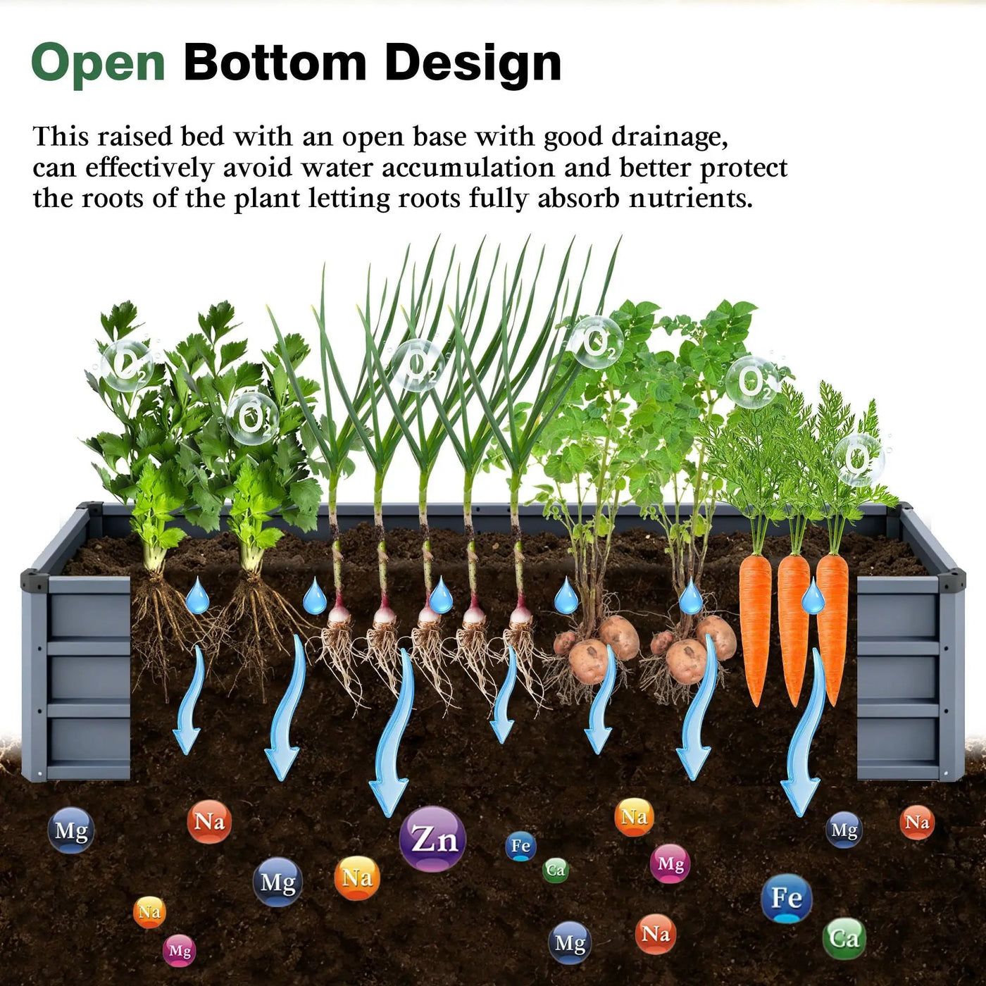 Large Garden Bed For Outdoor by Unique Piece Furniture