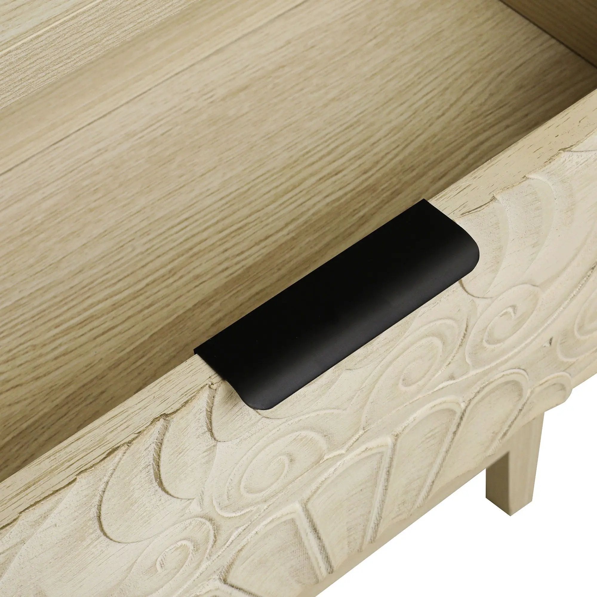 3 Drawer Cabinet - Natural Wood Finish by HouseOfZazla