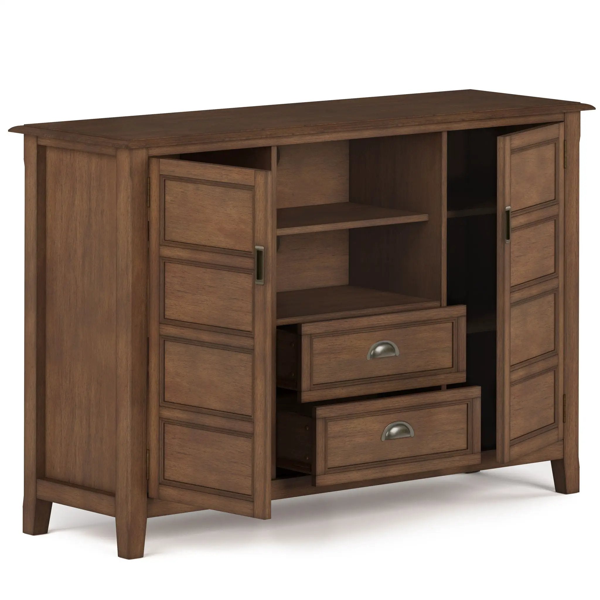 Burlington - Handcrafted Tall TV Media Stand by Unique Piece Furniture