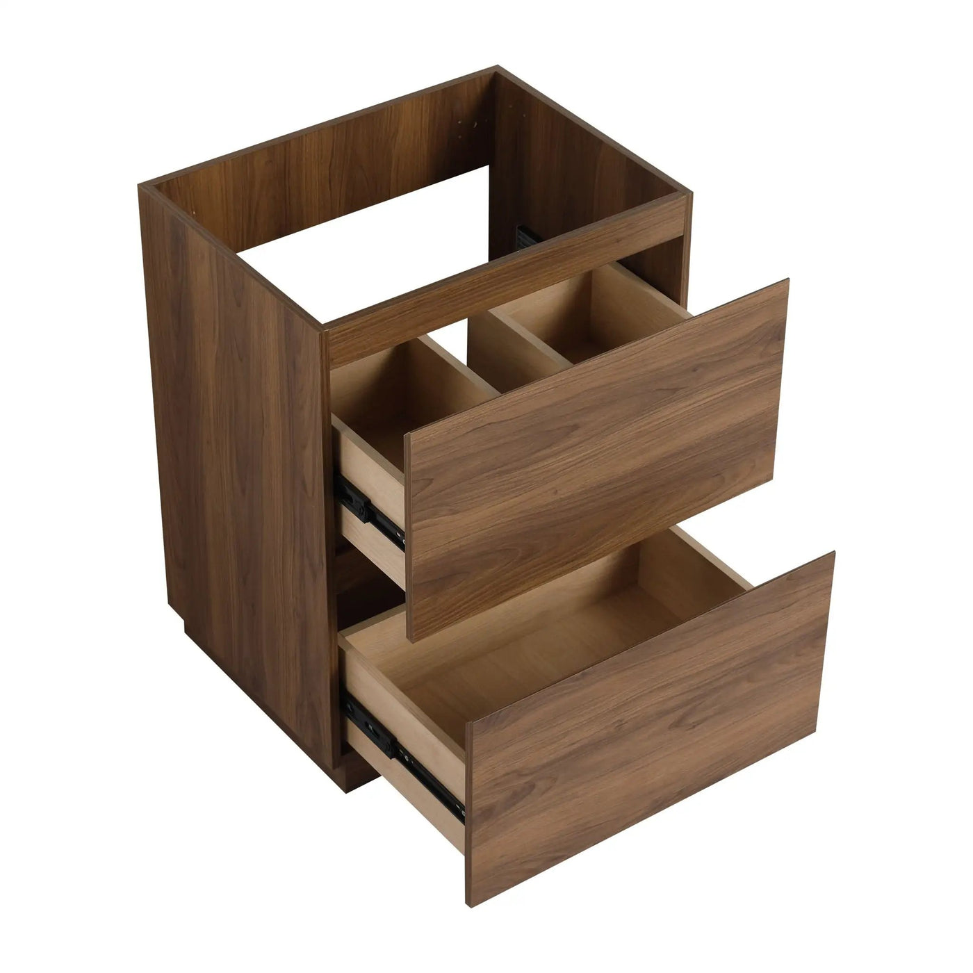 Modern Freestanding Bathroom Vanity Cabinet With Double Drawer by HouseOfZazla