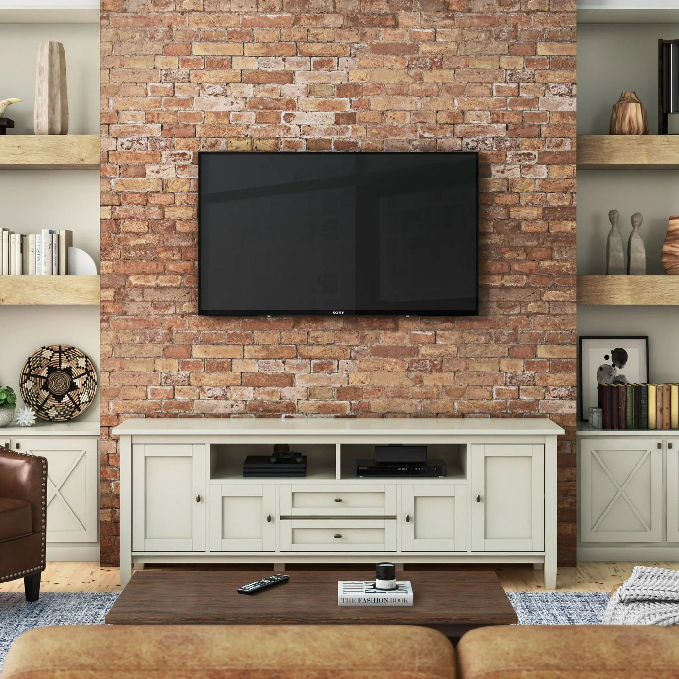Warm Shaker - Handcrafted TV Media Stand by Unique Piece Furniture