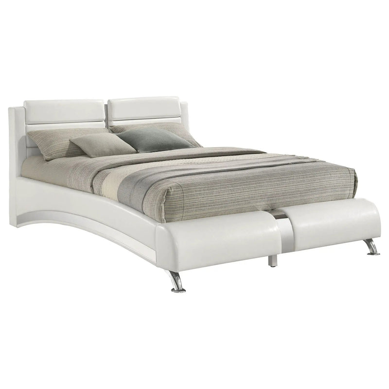 Caledonia - Sleigh Bed With Curved Headboard by HouseOfZazla